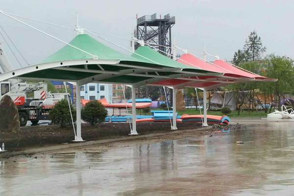 沈陽膜結構景觀的多重用途