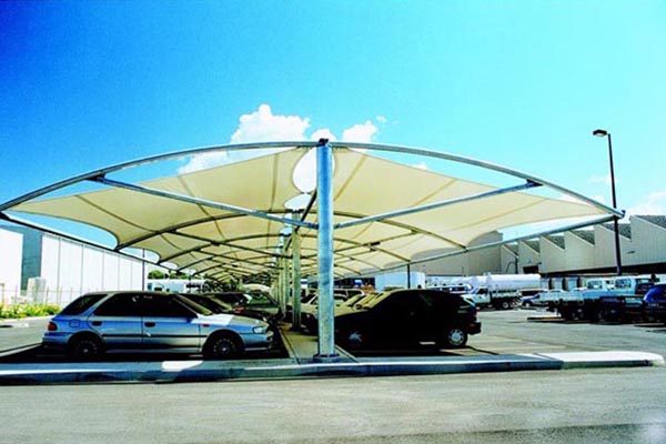 在沈陽為什么膜結構停車棚如此受青睞？